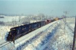 BO 4010 Short term leased to the ATSF during the 1979-1980 time period, where BO 4010 was temporarily renumbered to BO 9010 to avoid conflicts with ATSFs own locomotive roster. Unit was renumbered back to BO 4010 when the lease ended